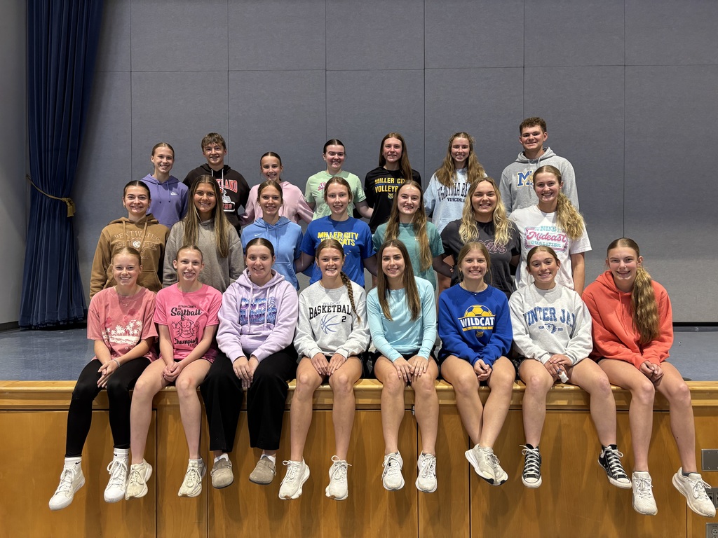Miller City High School Student Council Members 2026-2027 