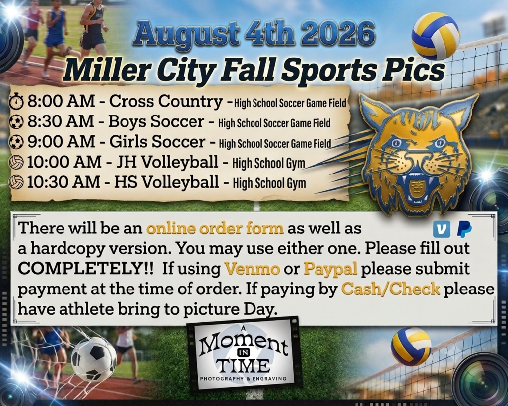 Fall Sports Picture Day
