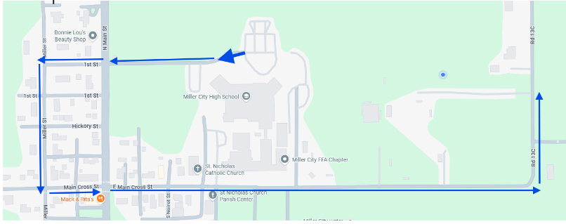 parade route