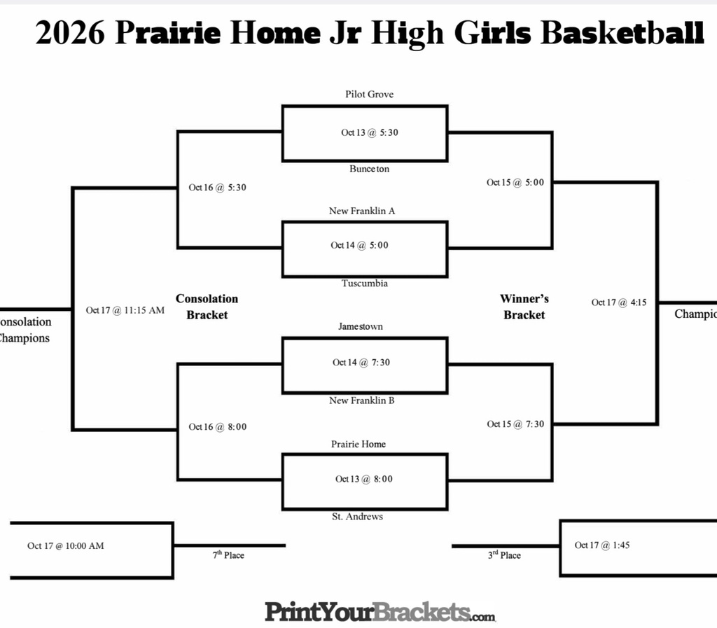 Girls Bracket