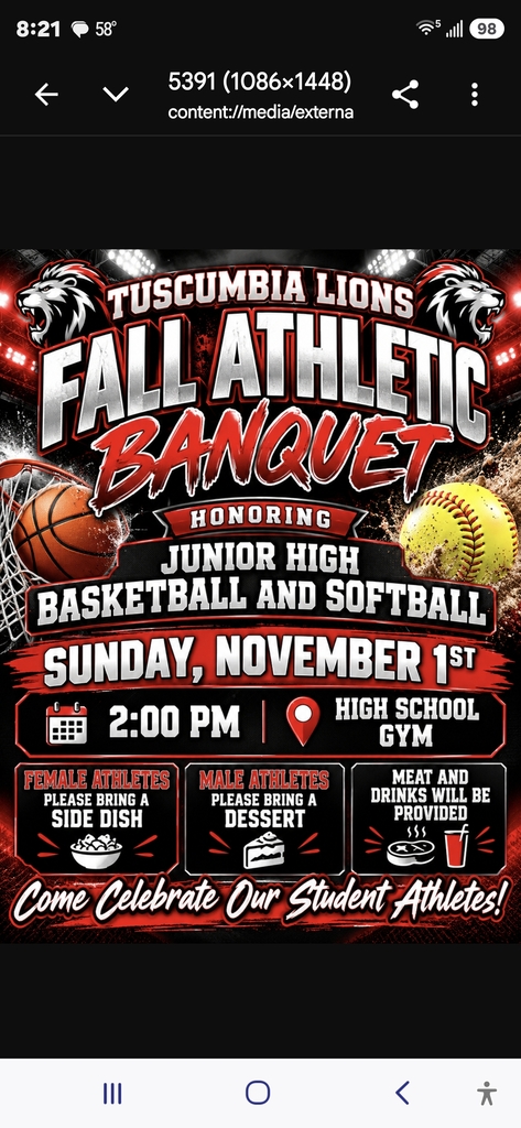 Fall Athleuc Banquet