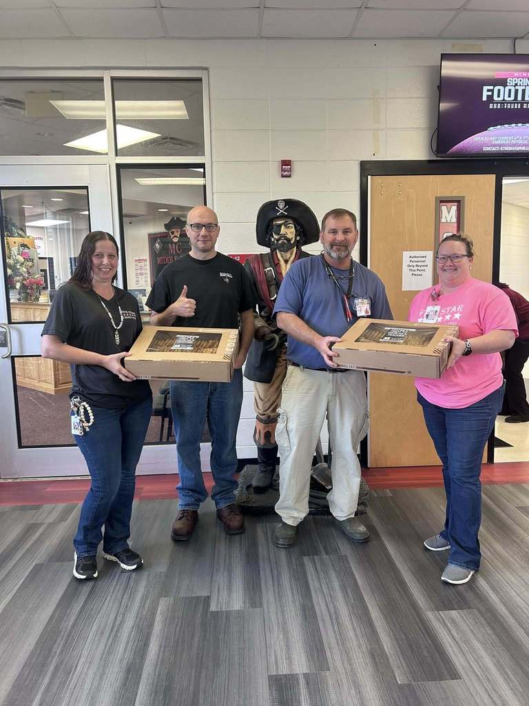 Cookies for Teacher Appreciation from Five Star Credit Union—-Thank you for recognizing our teachers!