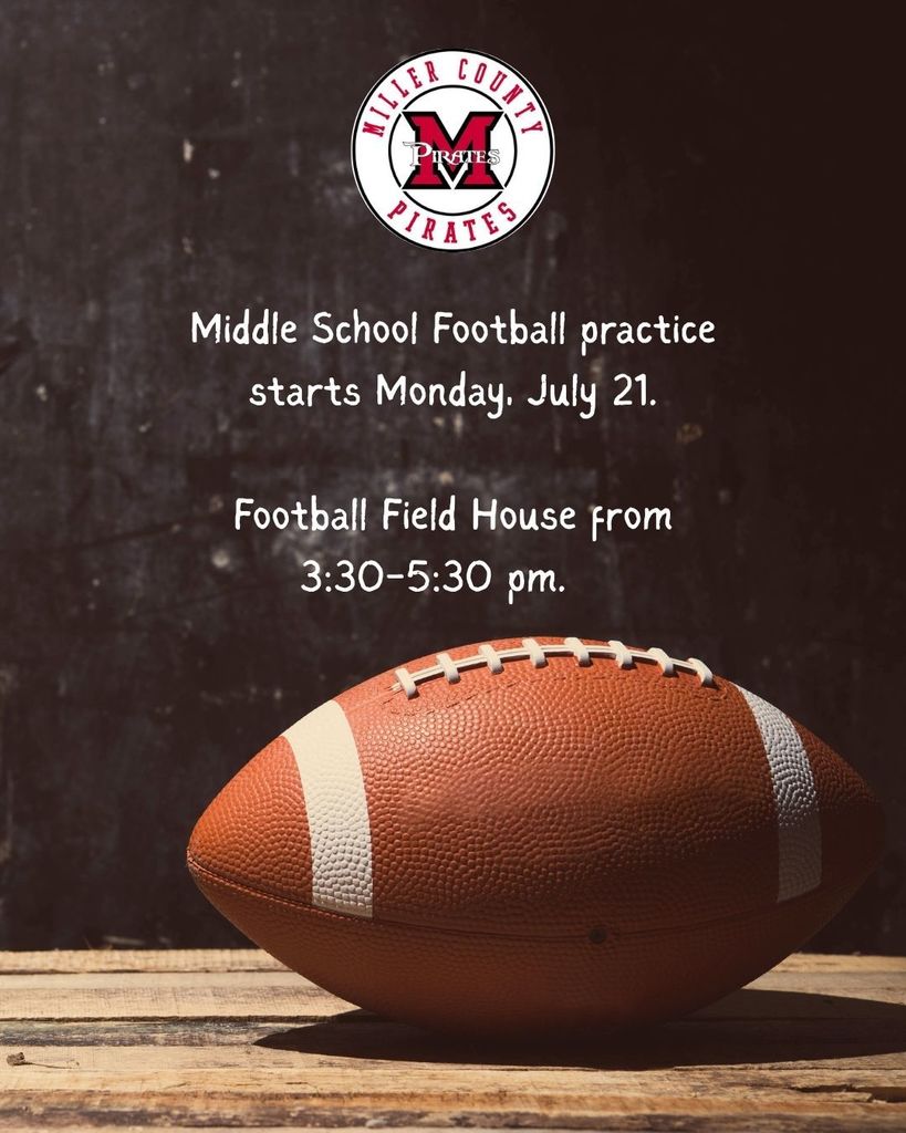 Middle School football practice