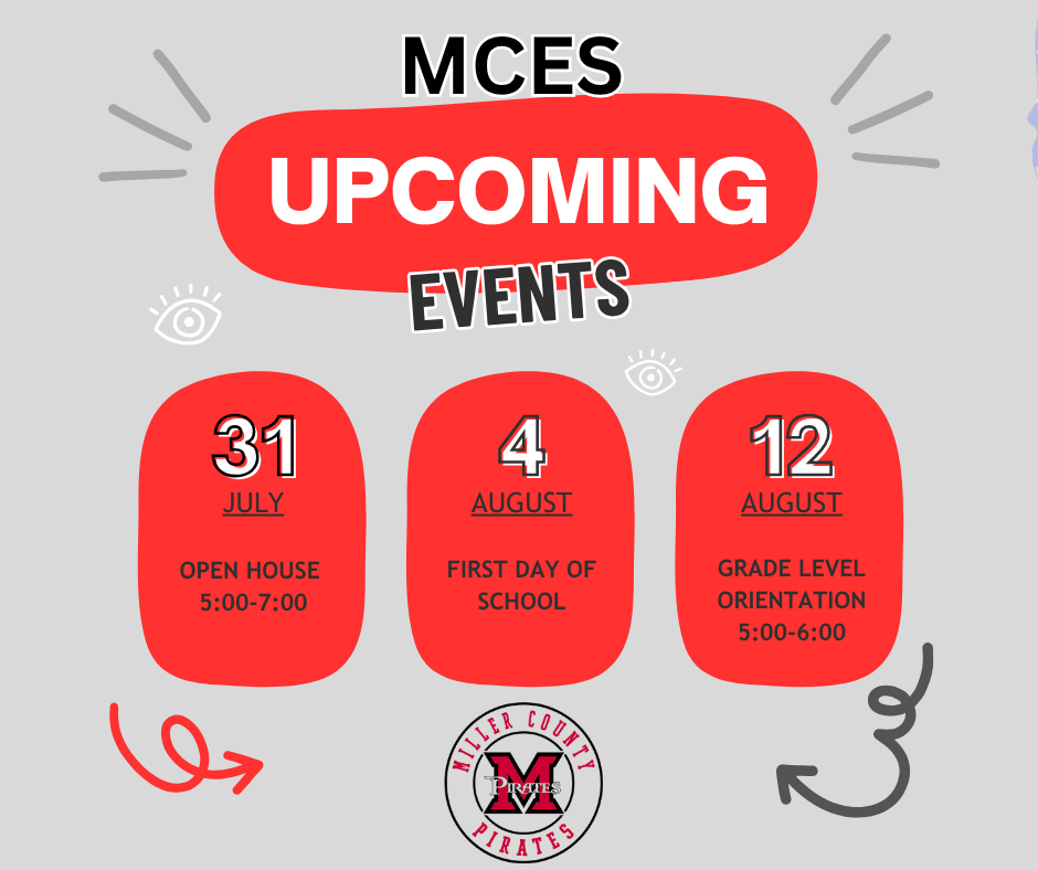 Upcoming events @ MCES