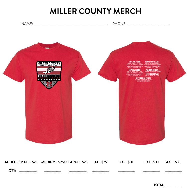 track tshirts