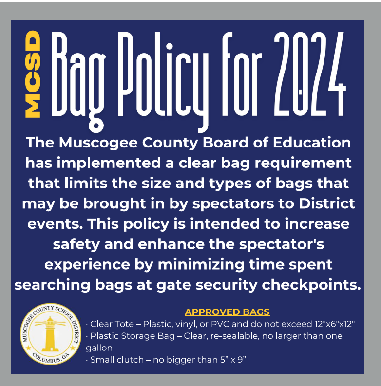 clear bag policy