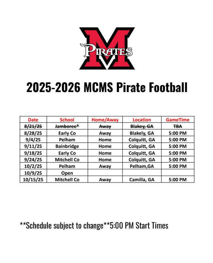 MS Football