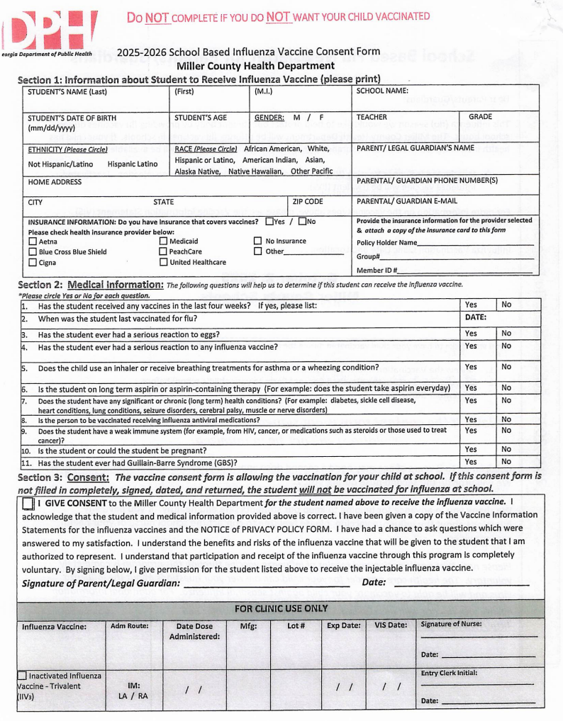 DPH form