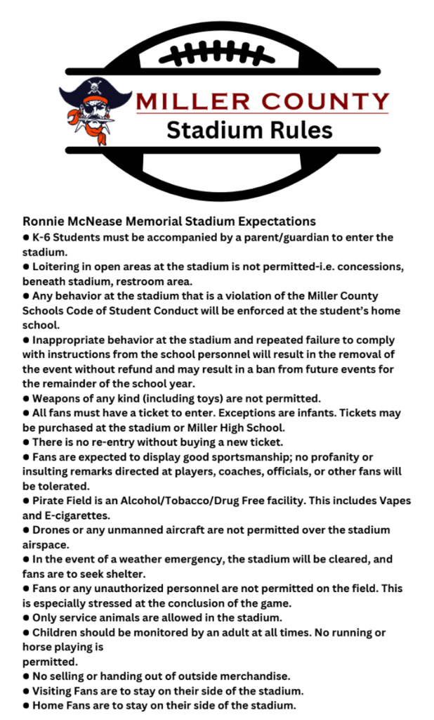 stadium rules