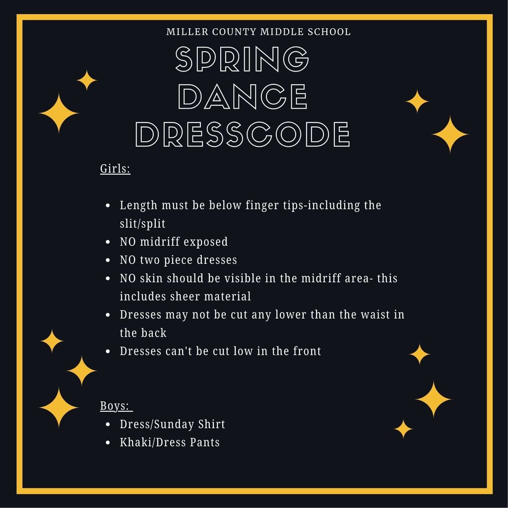 spring dance dresscode