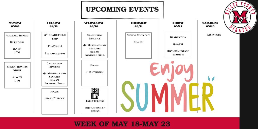 upcoming events