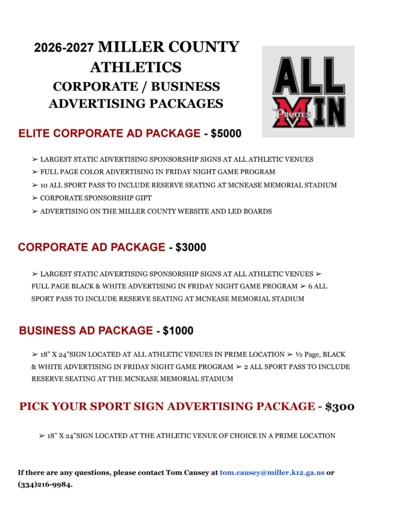 corporate sponsor info