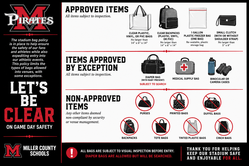 clear bag policy