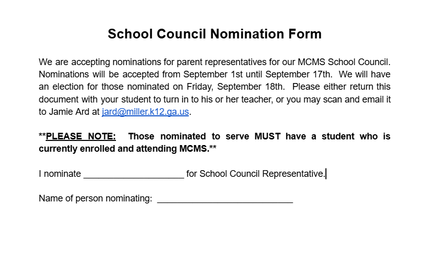 school council