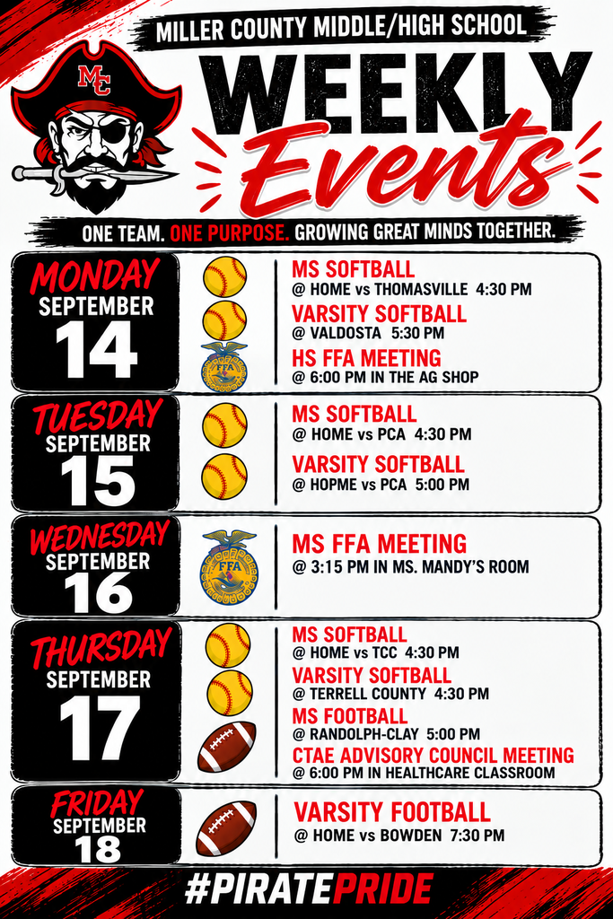 weekly events