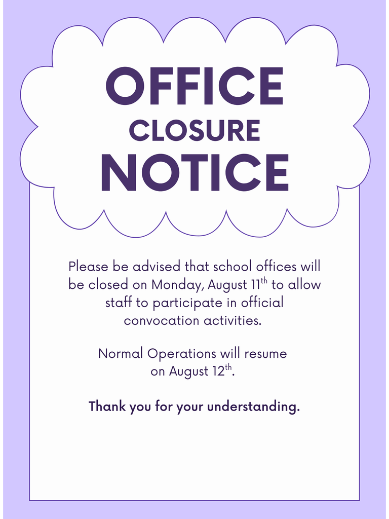 Office Closure Notice