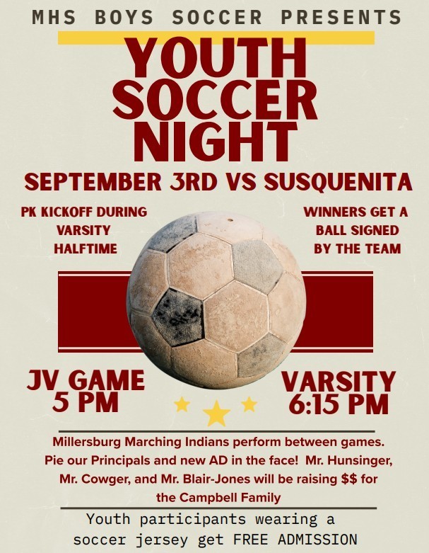 Youth Soccer Night Flyer