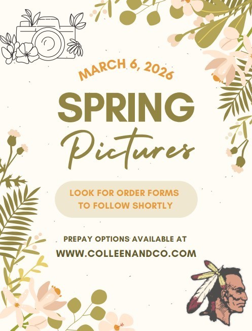Dear Parents and Guardians,  This is a friendly reminder that Spring Picture Day is Friday, March 6th.