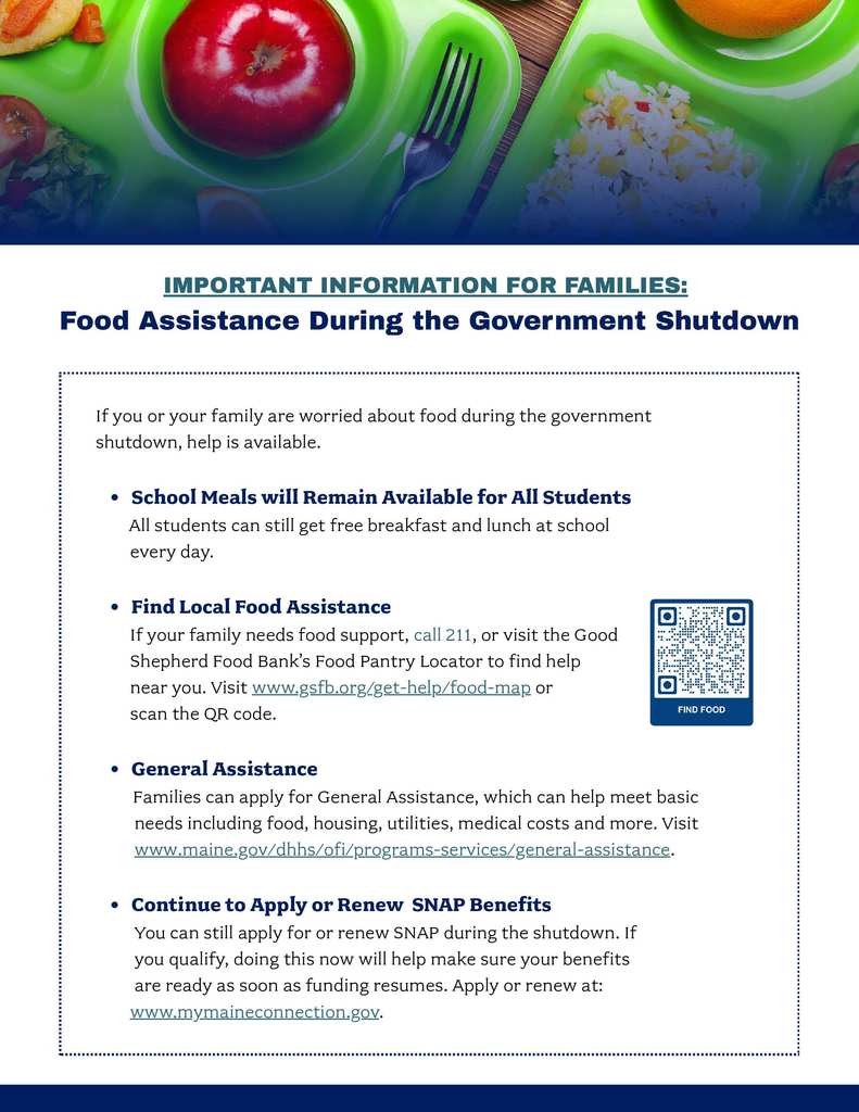 Food Assistance Resource