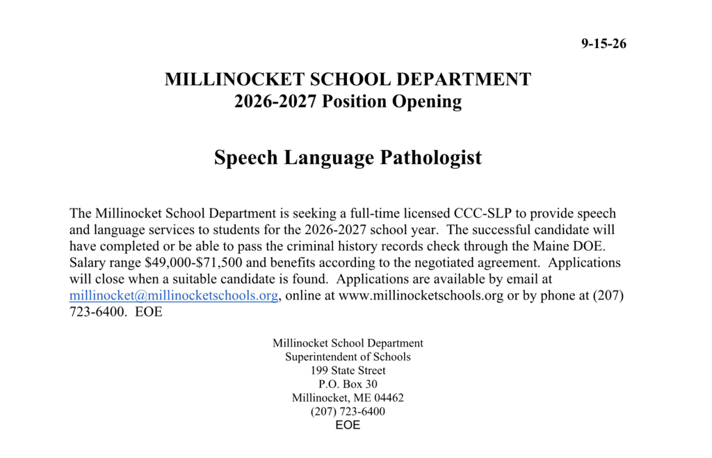 speech therapist