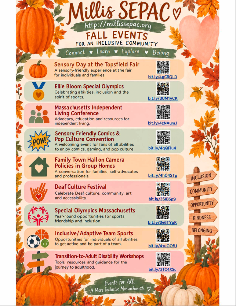 SEPAC Fall Events