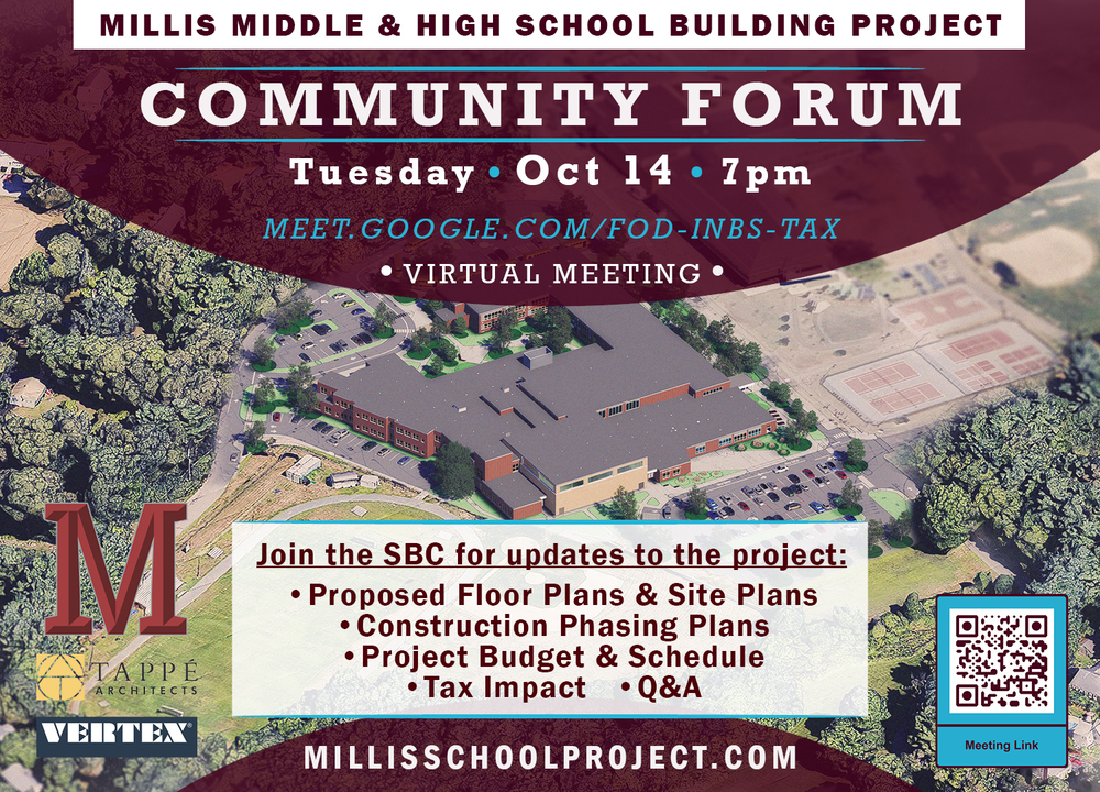 Millis Middle & High School Building Project - Community Forum
