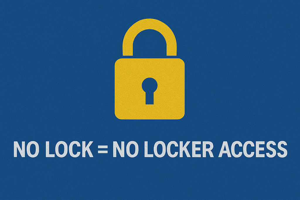 Locker Reminder!!!