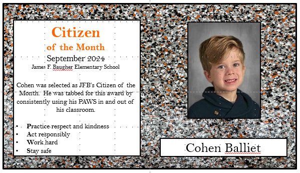 Citizen of the Month