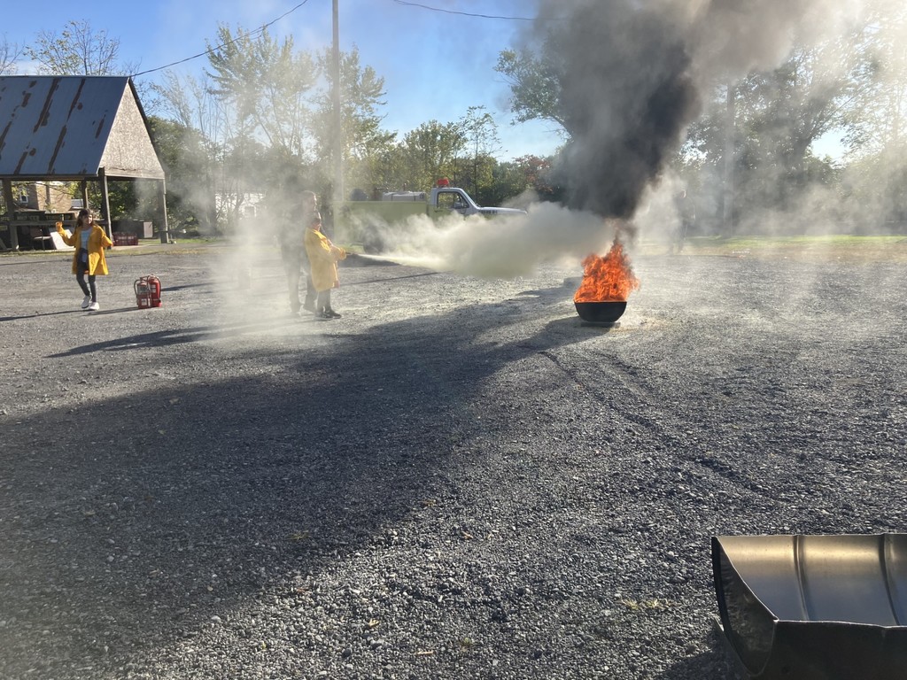 Putting out the flames!