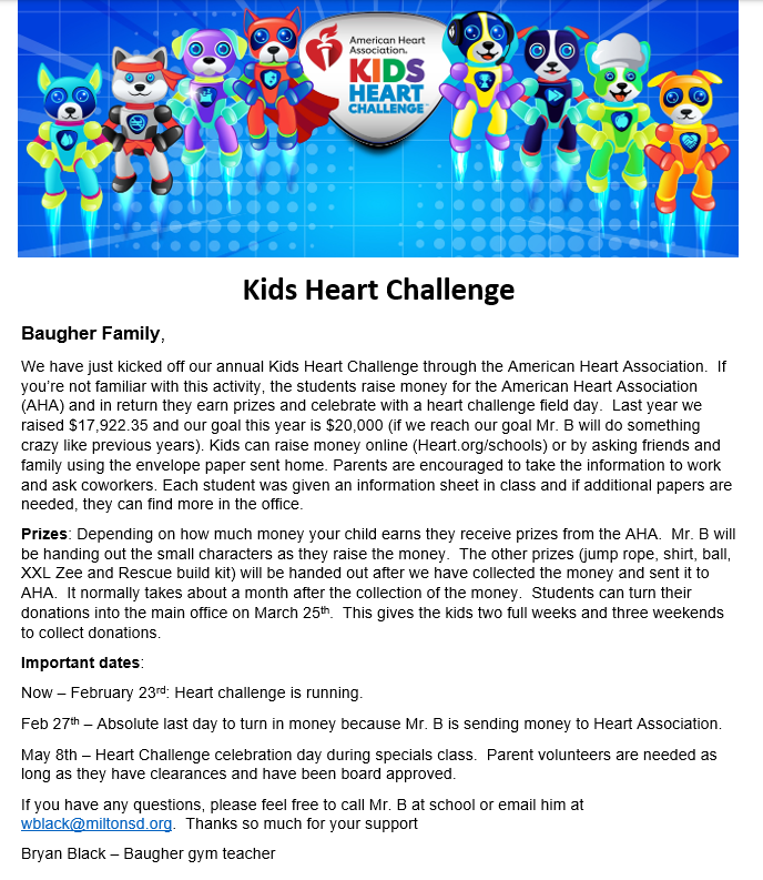 Kids Heart Challenge