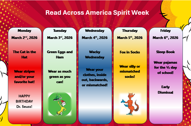Read Across America Week!