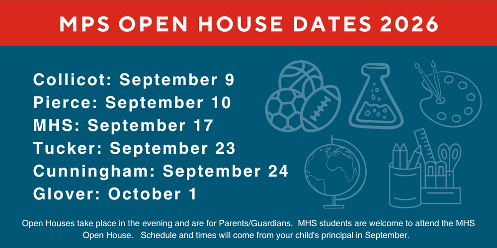 Open House Dates