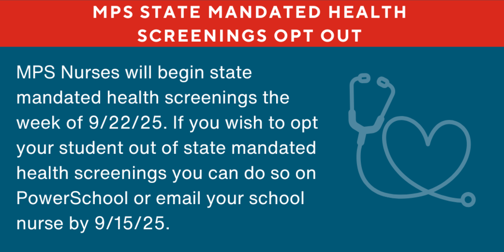 State Mandated Health Screening Opt Out 