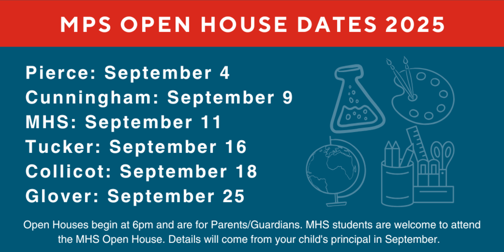 MPS Open House Dates 2025