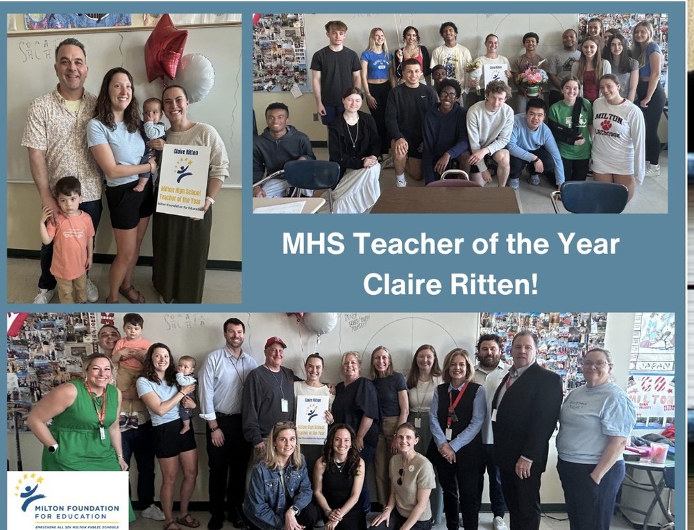 MHS TEACHER OF THE YEAR