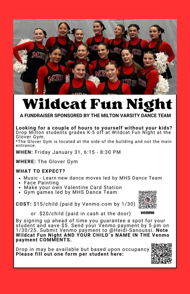Dance team Fun night