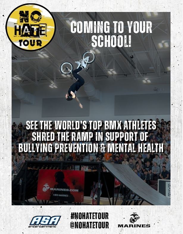 NO HATE TOUR POSTER