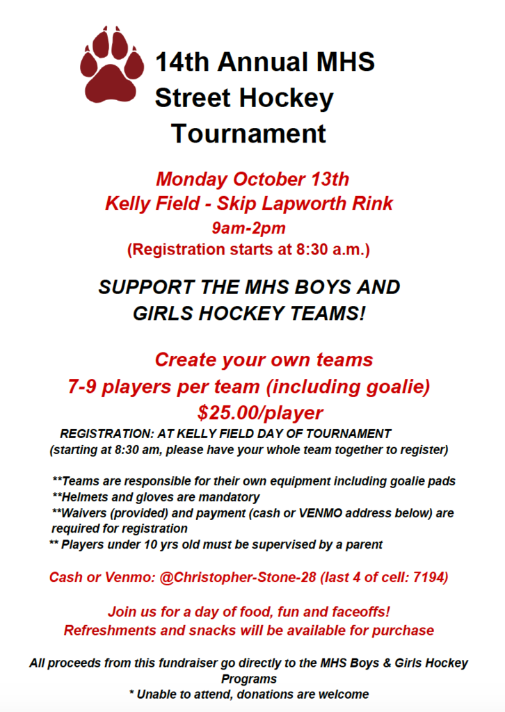 Hockey Fundraiser 