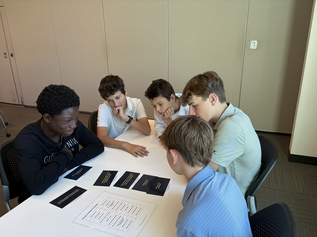 Pierce 8th grade visits the Kennedy Institute