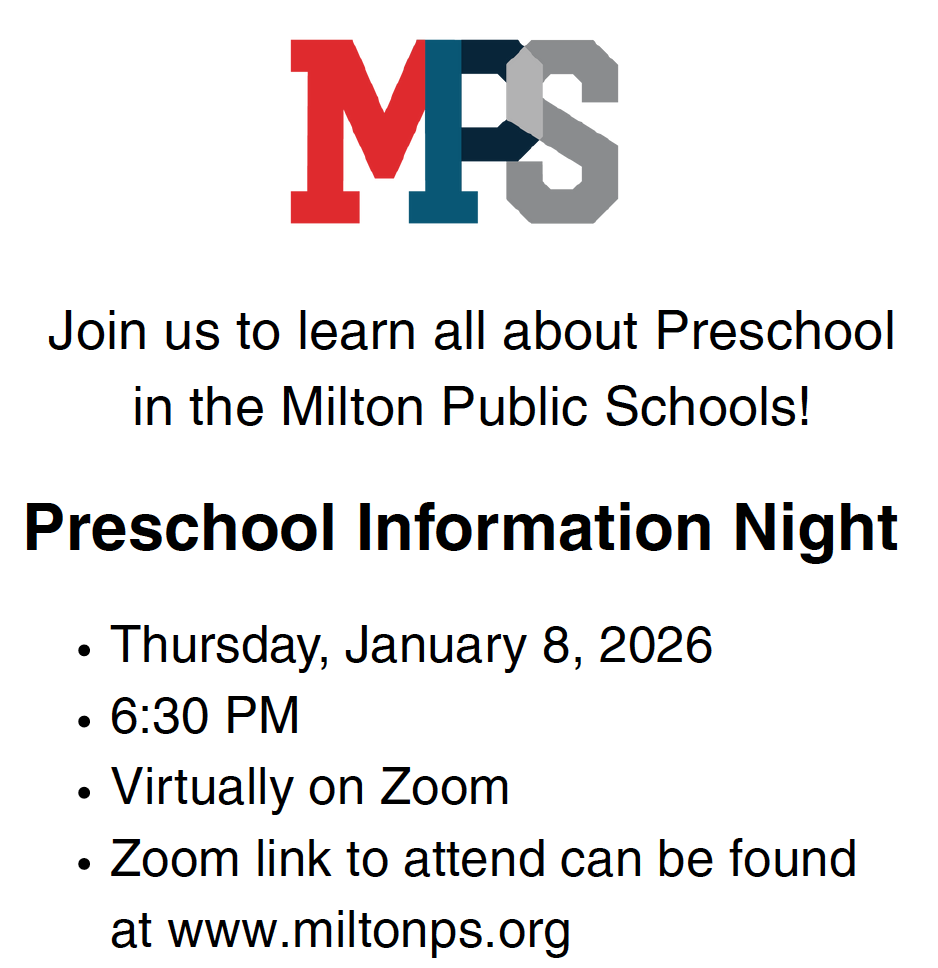 MPS Preschool Info Night
