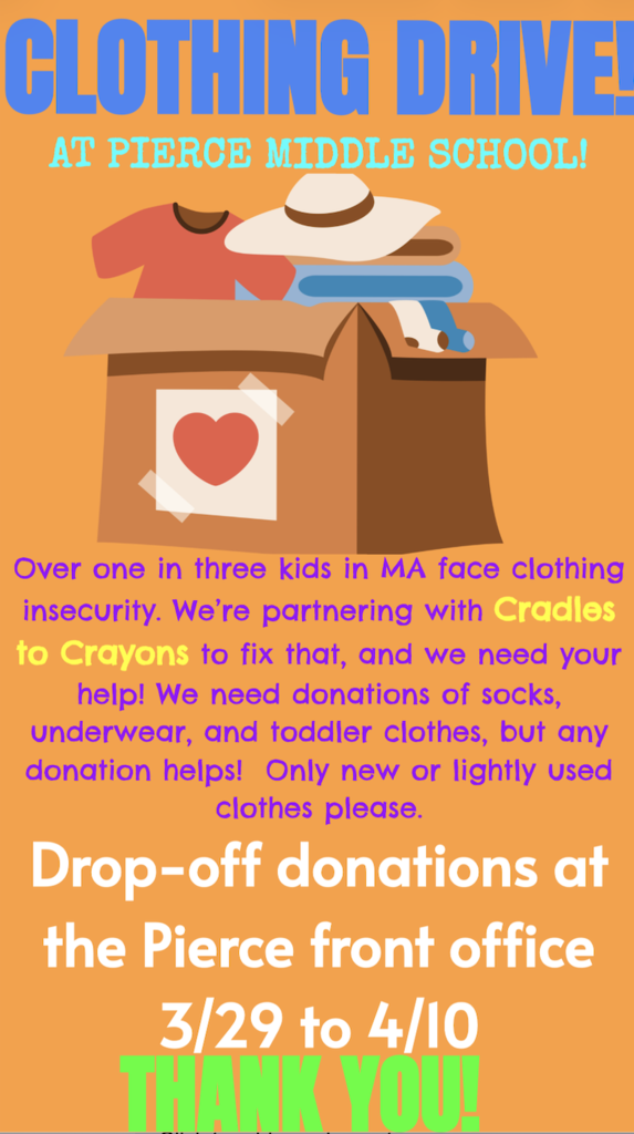 clothing drive