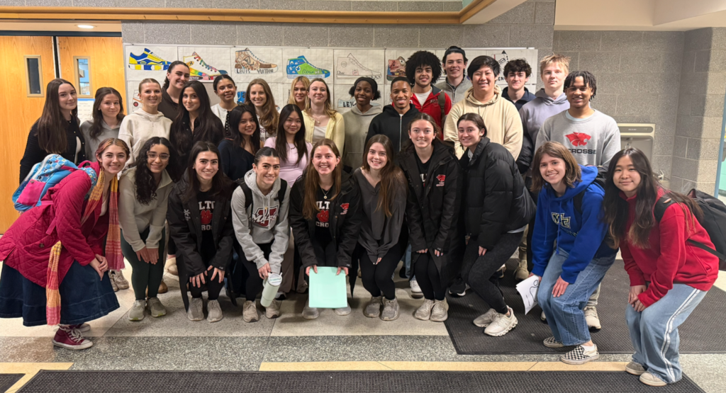 MHS Honor Society visits 8th grade