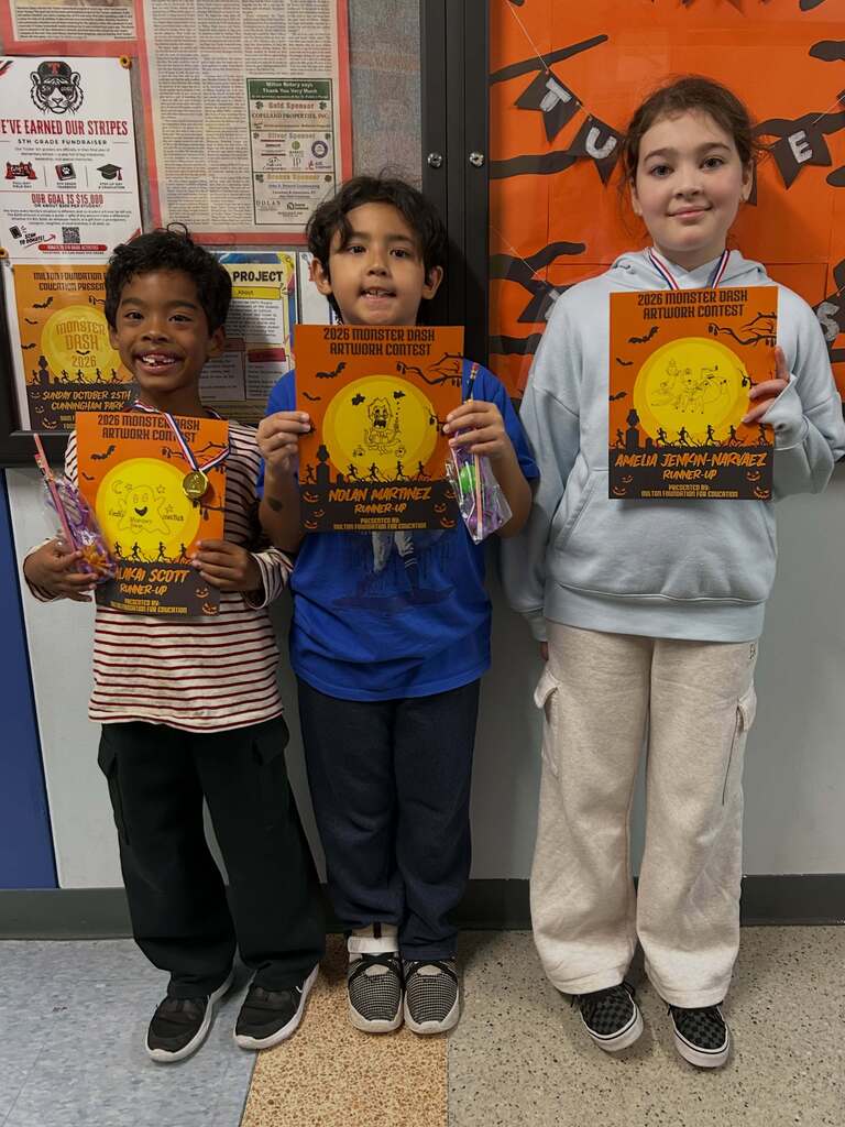 Monster Dash T-shirt winners