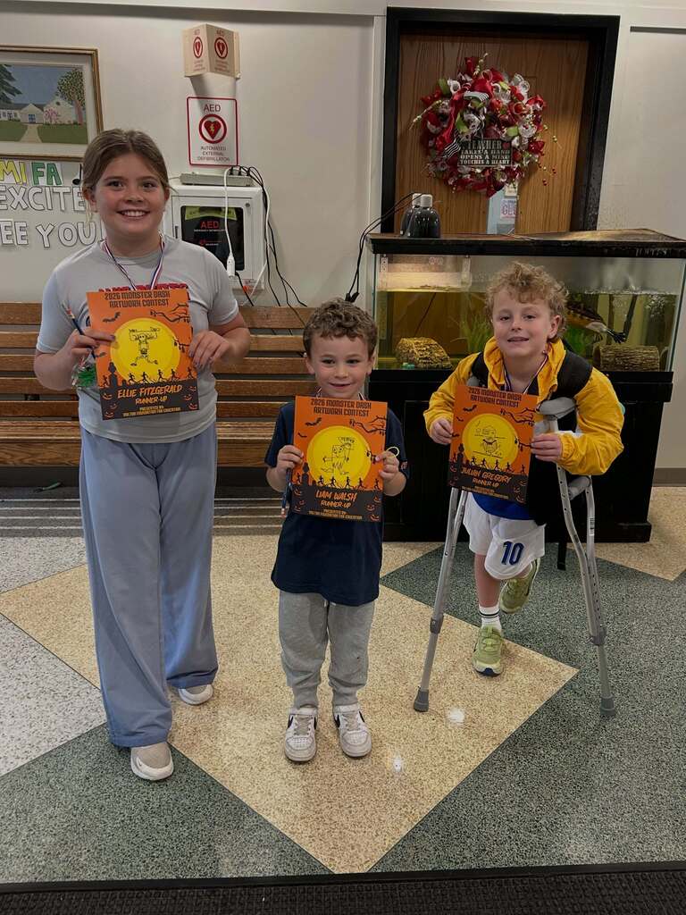 Monster Dash T-shirt winners