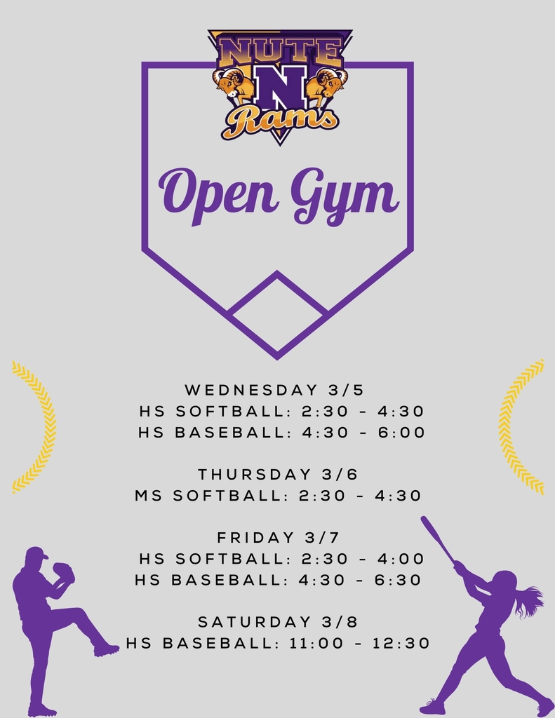 3/5 open gym times