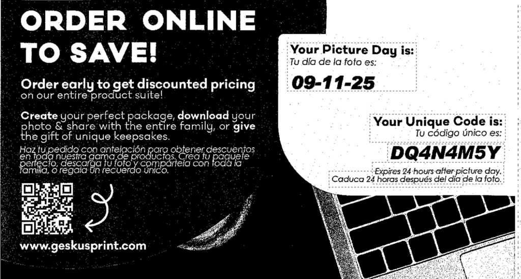 photo day form