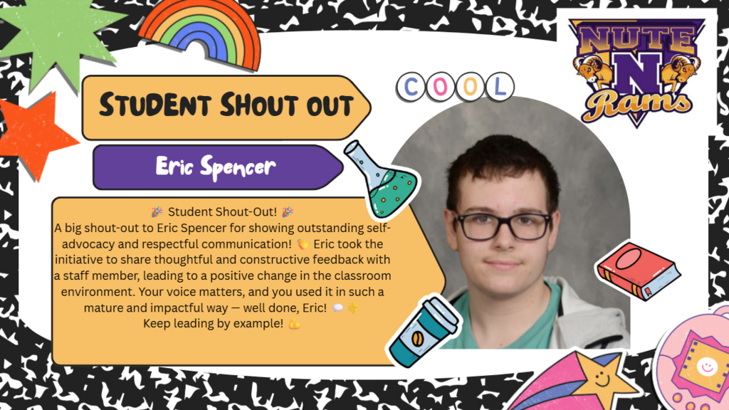 Student Shout Out!