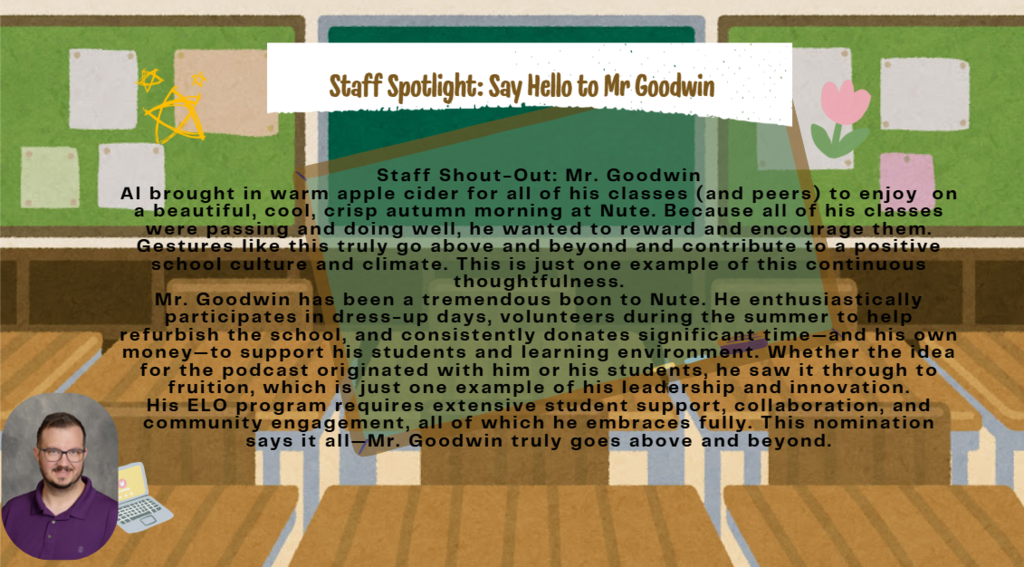 January Staff Member of the Month