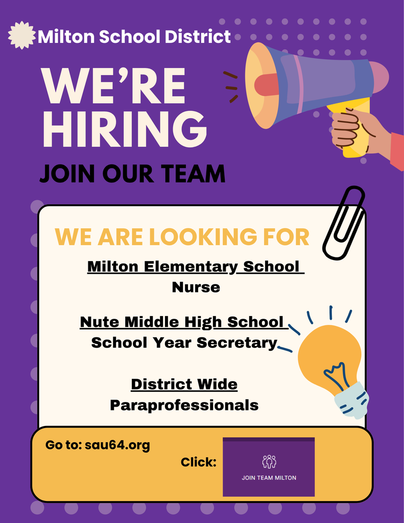 We Are Hiring