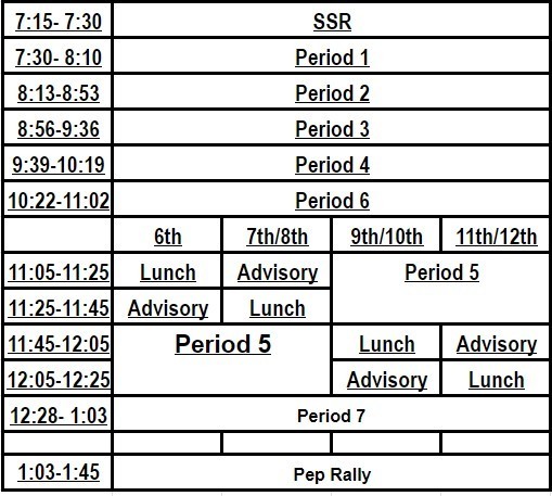 schedule